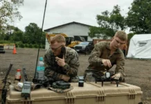 Marines de EE. UU. despliegan en Ecuador el dron HANX, impreso en 3D