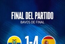 Ecuador Sub-15 cae 4-1 ante España y queda fuera de la pelea por el título en Azerbaiyán